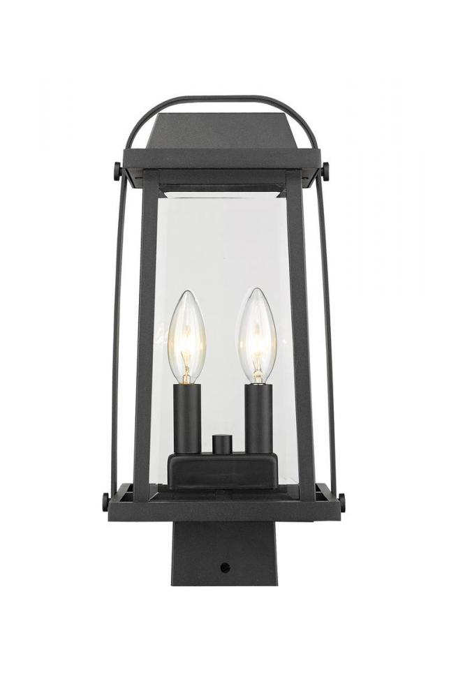 2 Light Outdoor Post Mount Fixture