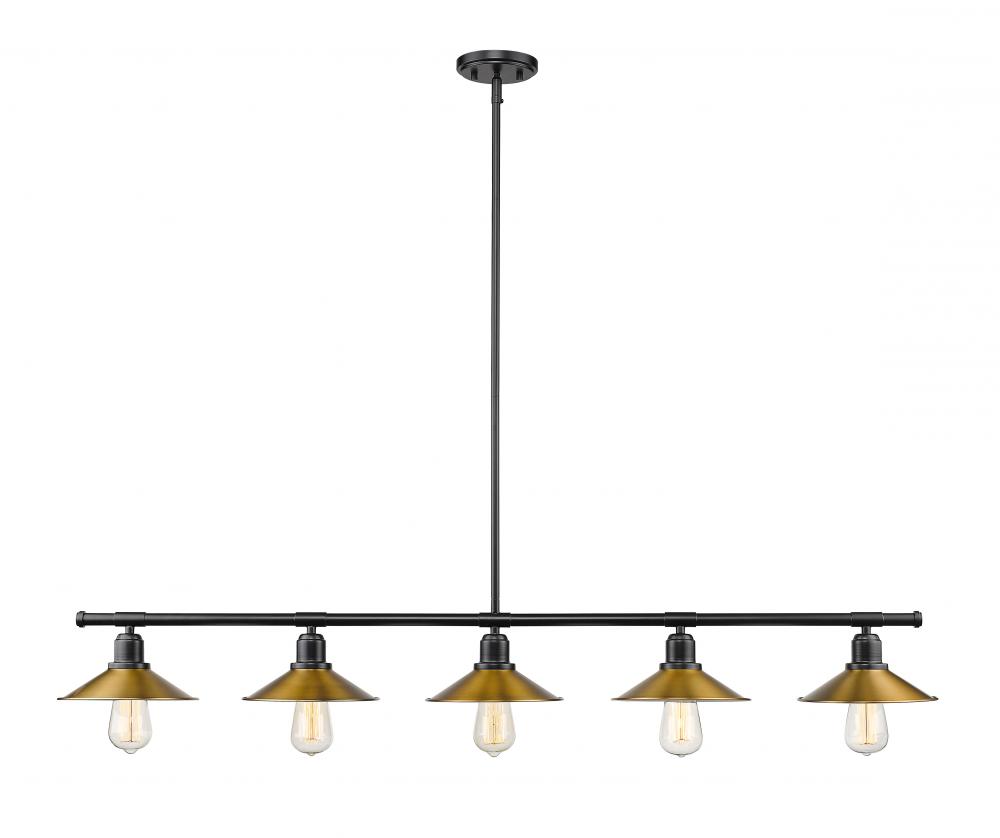 5 Light Linear Chandelier