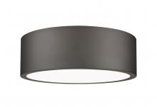 Z-Lite 1017F12-BRZ-LED - 1 Light Flush Mount