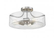 Z-Lite 471SF-BN - 3 Light Semi Flush Mount