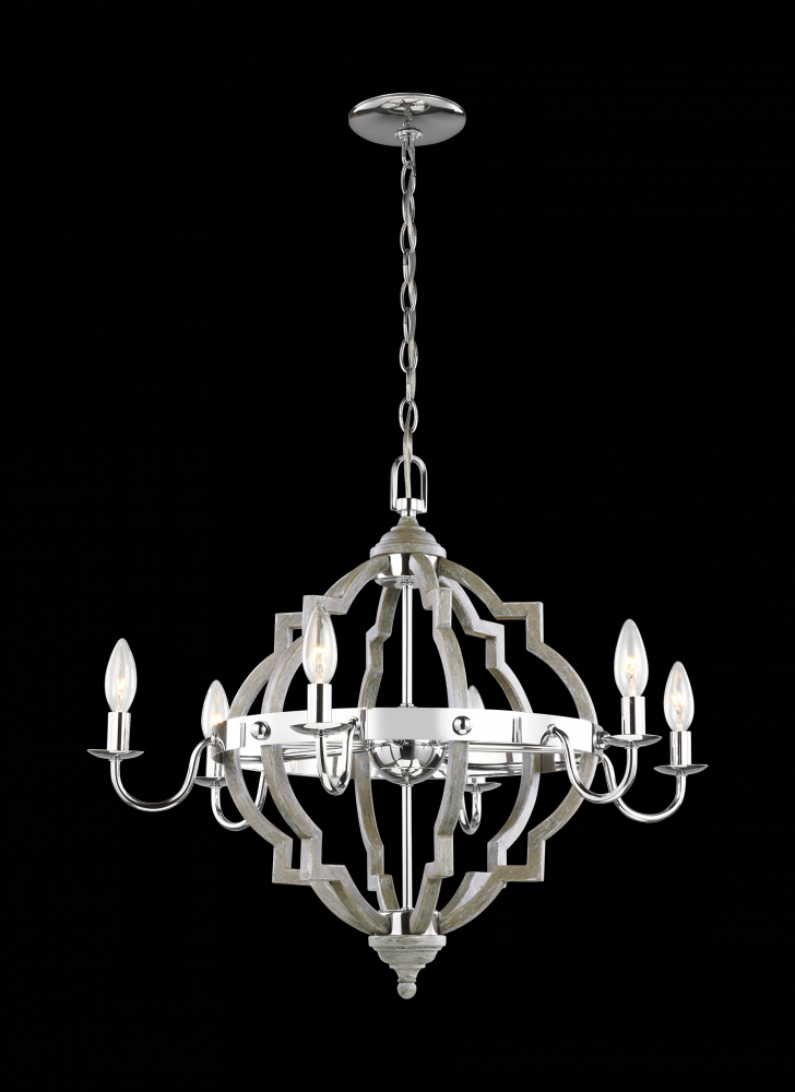 Socorro Six Light Chandelier