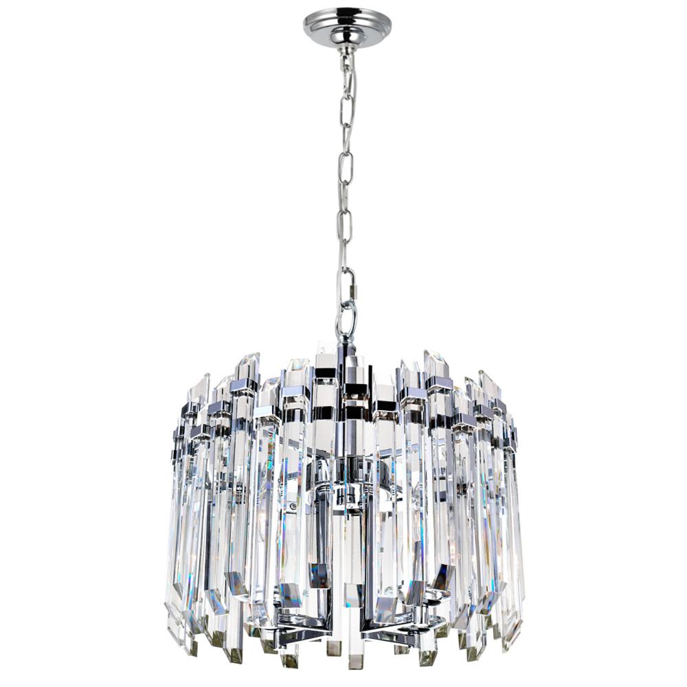 Henrietta 4 Light Chandelier With Chrome Finish