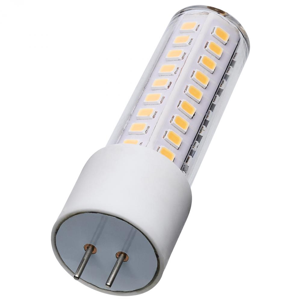 6.5 Watt T6 LED; Clear Finish; GY6.35 Base; 5000K; 12 Volt