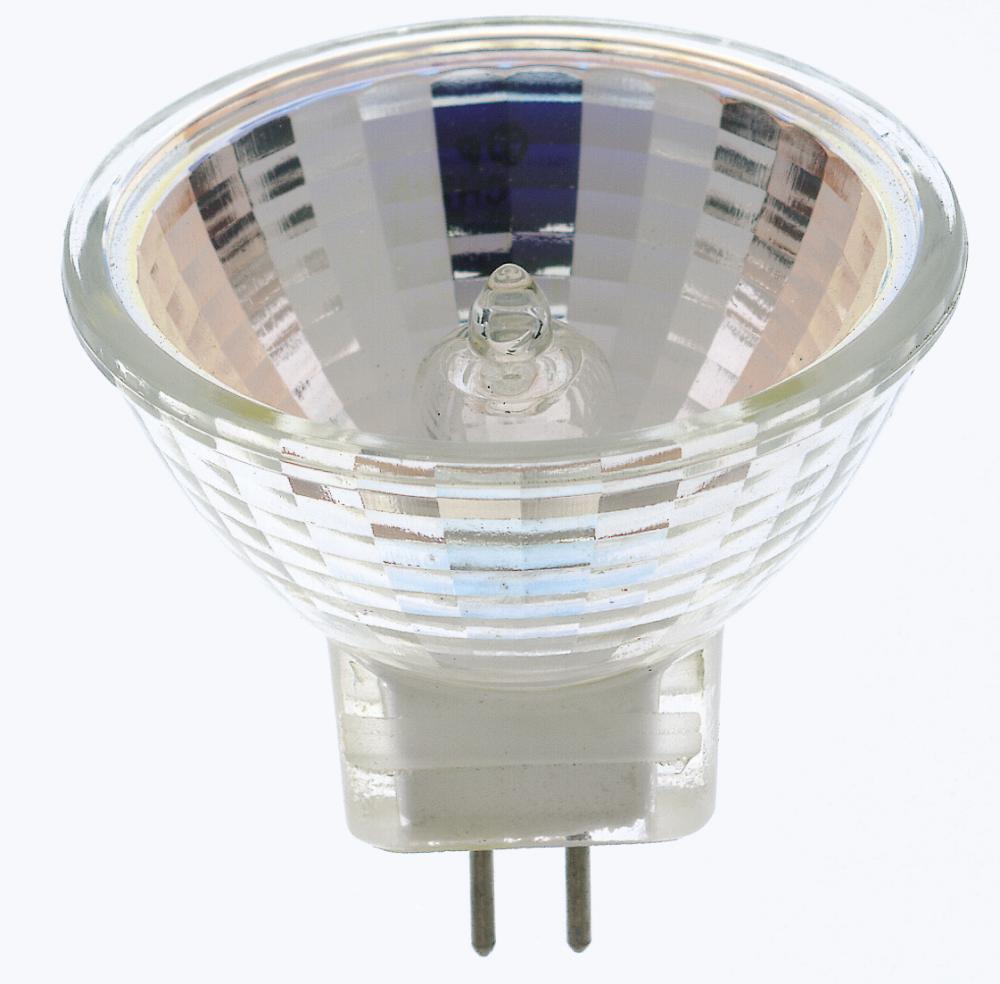 10 Watt; Halogen; MR8; 2000 Average rated hours; Bi Pin GU4 base; 12 Volt