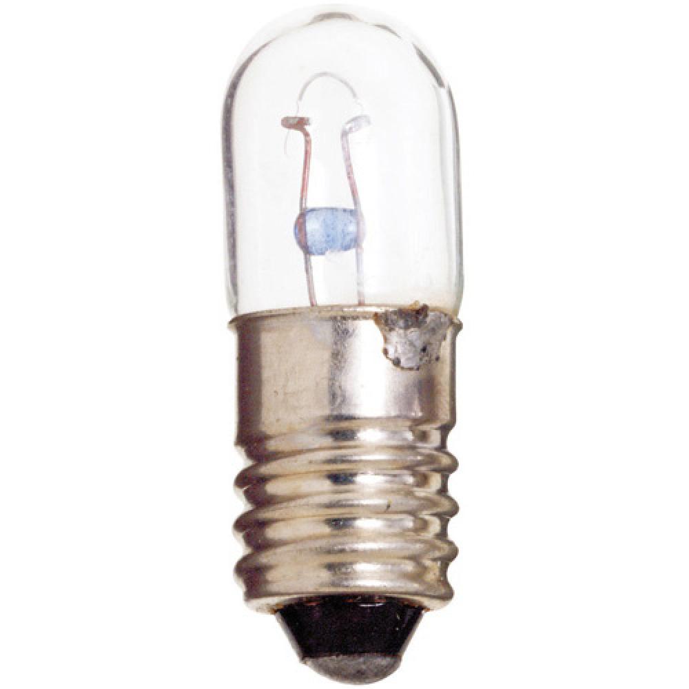 0.95 Watt miniature; T3 1/4; 3000 Average rated hours; Miniature Screw base; 6.3 Volt