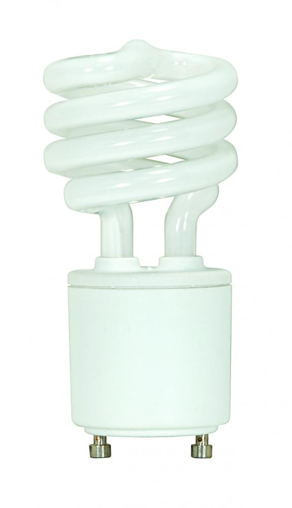 13 Watt; Mini Spiral Compact Fluorescent; 2700K; 82 CRI; GU24 base; 120 Volt