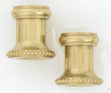 Satco Products Inc. S70/163 - Brass Coupling; 2-1/8 IPS Slip; Knurled