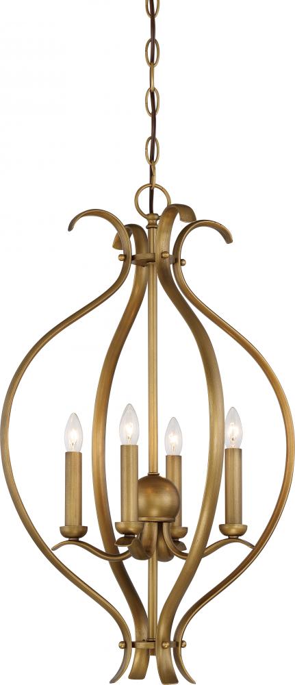 Dillard - 4 Light Caged Pendant