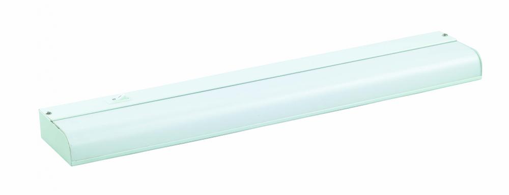 Fluorescent, FB5231-C , 22 1/4 IN Under Cabinet Strip Bar, Direct Wire