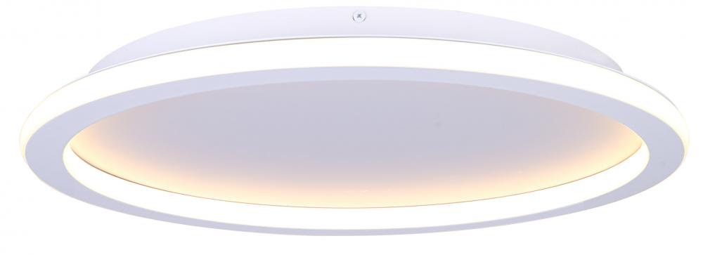 GAVYN 20 in. 1 Light Integrated LED White Modern Flush Mount