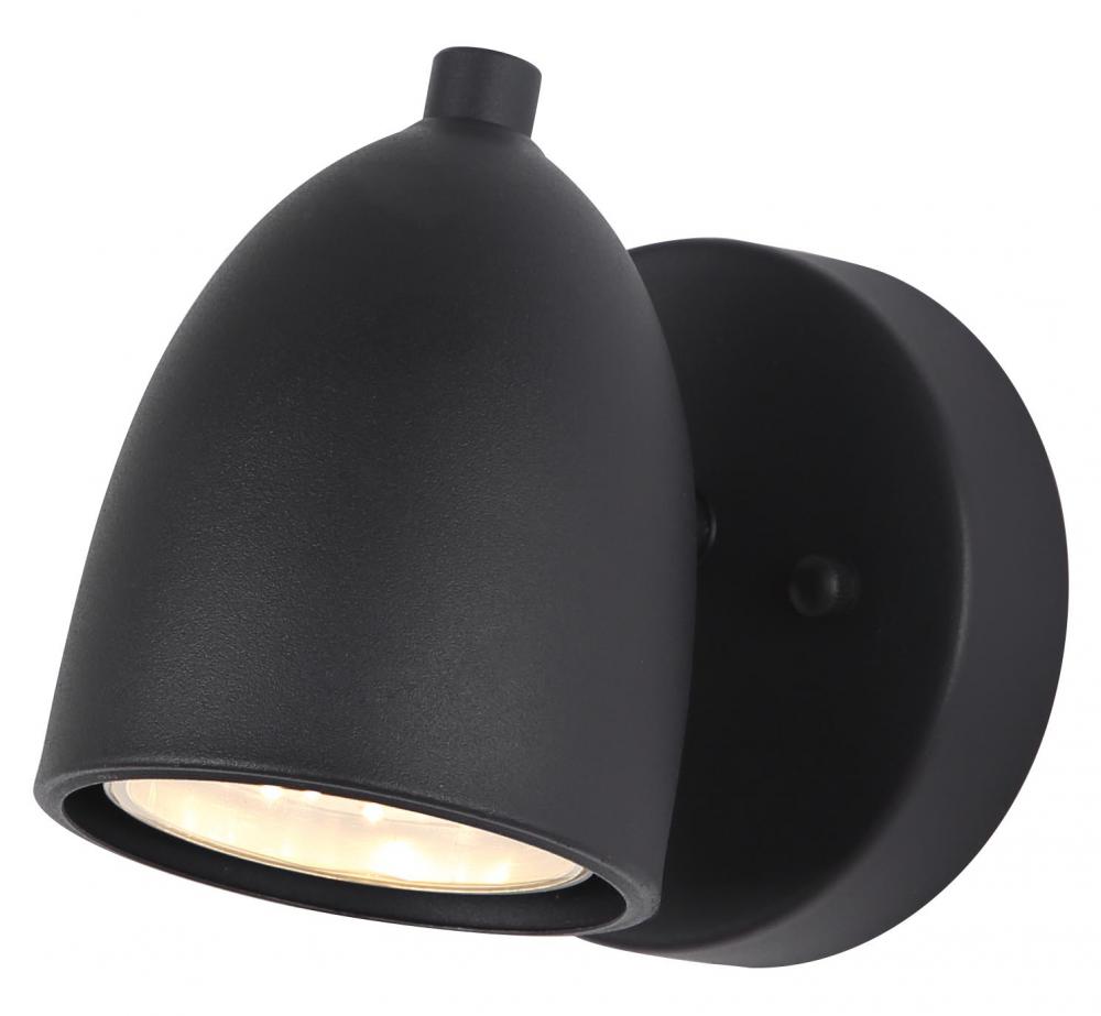 ENZO, LOL578BK, BK (Sand) Color, LED Outdoor Down Light, Acrylic, 10W Integrated LED, 3000K