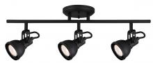 Canarm IT622A03BK10 - Polo 3 Light Track Lighting, Black Finish