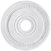 Canarm FM-40 - Egg & Dart, 17" Ceiling Medallion, 3 1/2" center hole.