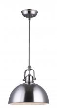 Canarm IPL222B01BN - Polo, 1 Head Rod Pendant, 100W Type A, 9" x (11 3/4"-59 3/4")