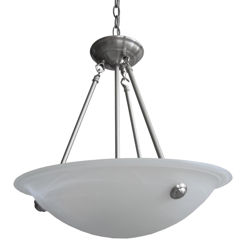 3 Light Bowl Chandelier