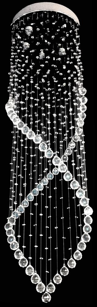 6 Light Crystal Chandelier