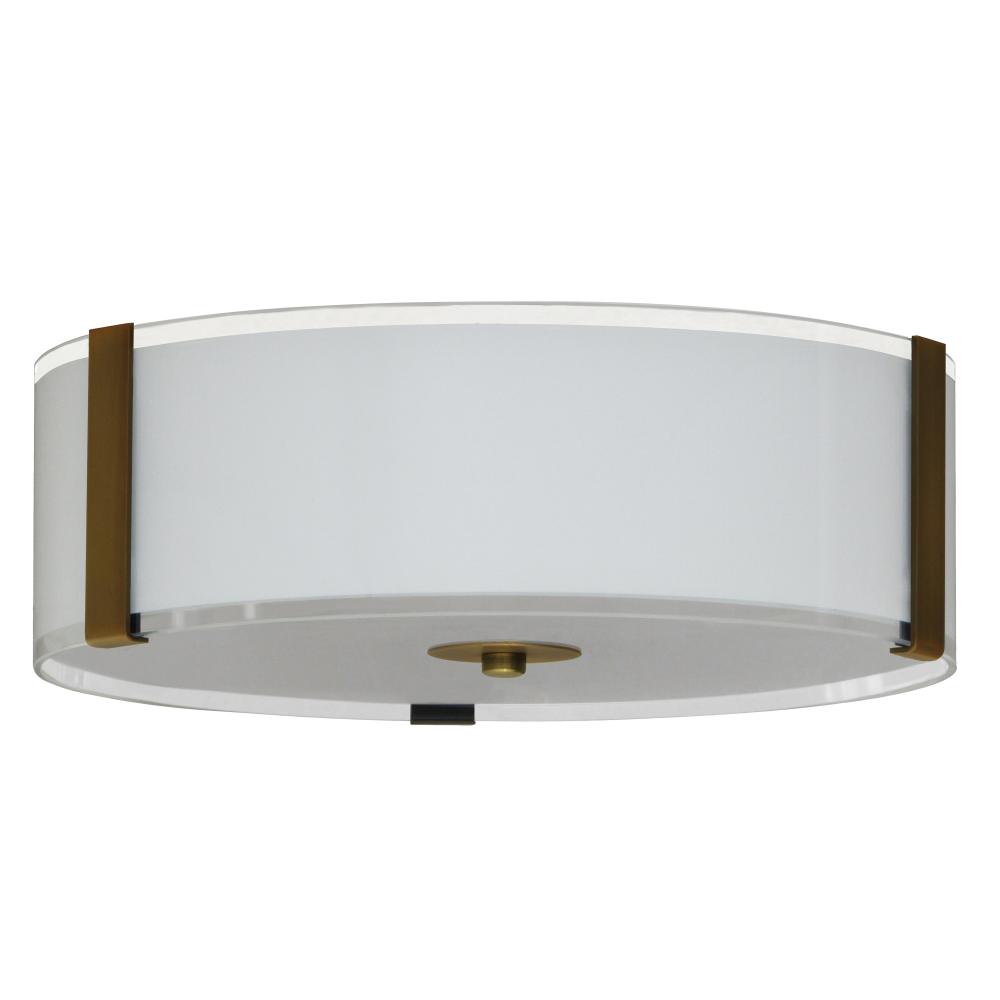 3 Light Flush Mount