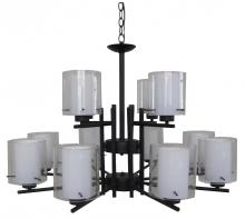 Whitfield CH28055-8+4BK - 12 Light Chandelier