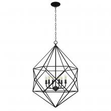 Whitfield CH569-6BKBK - 6 Light Chandelier