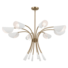 Kichler 52560CPZWH - Chandelier 8Lt