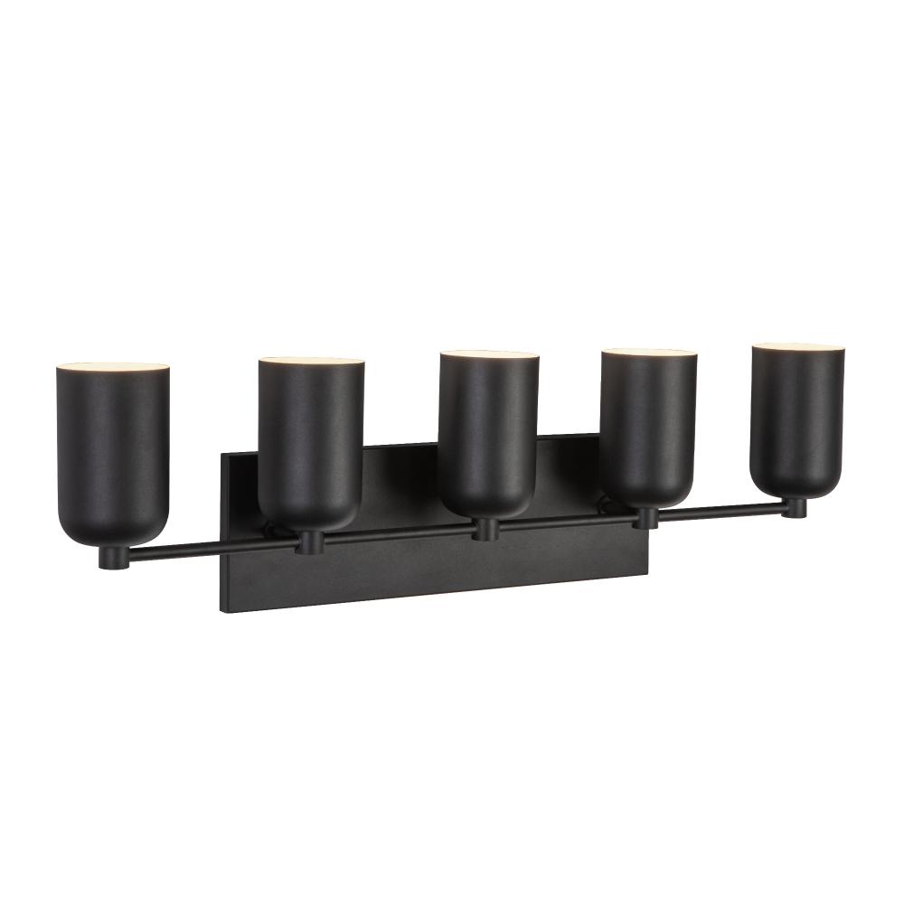 Nola 32-in Black 5 Lights Vanity