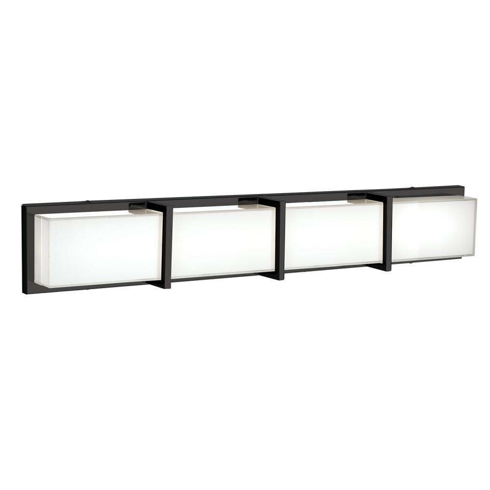 Watford 35-in Black LED Vanity