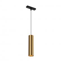 Kuzco Lighting Inc TRP71602-BG-4K - Remuda 3-in Brushed Gold 4000K Trilo Track Pendant