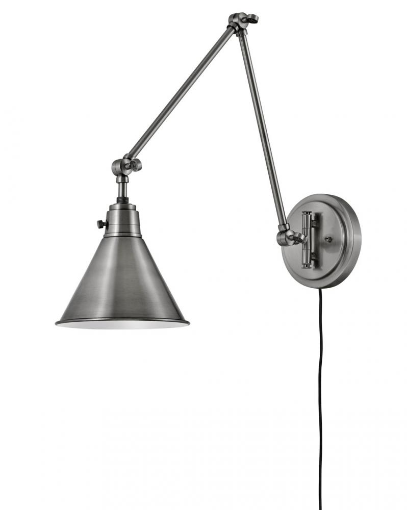 Medium Swing Arm Single Light Sconce