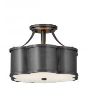 Hinkley Canada 4443BLB - Medium Semi-Flush Mount