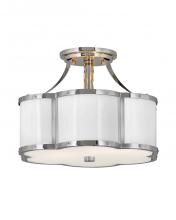 Hinkley Canada 4443PN - Medium Semi-Flush Mount