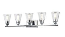 DVI DVP34355CH-CL - Louisbourg 5 Light Vanity