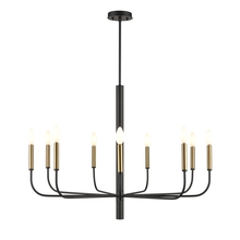 DVI DVP44029MF+GR - Olivia 9 Light Chandelier