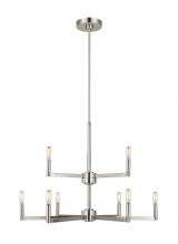 Visual Comfort & Co. Studio Collection 3164209-962 - Fullton Nine Light Chandelier