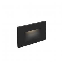  LEDSTEP005D-BK - Recessed Horizontal LED Step Light