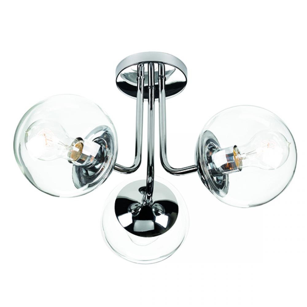 Eclipse Semi Flush Mount Polished Chrome