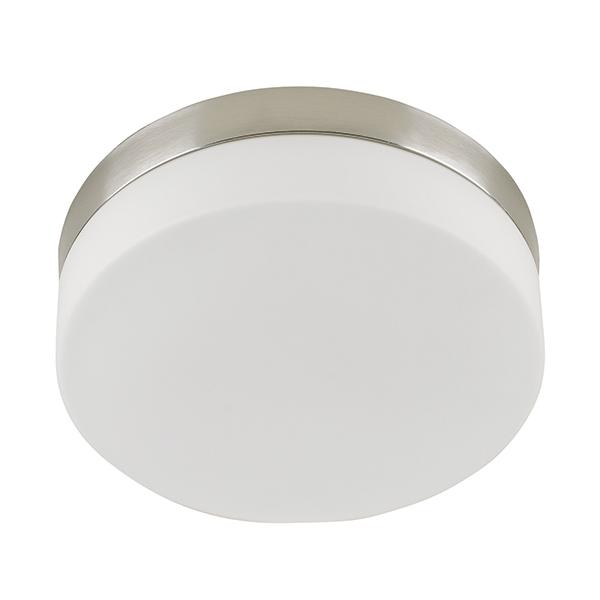 Aura Flush Mount Brushed Chrome