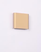 Russell Lighting EX7928/SG - Vista - LED Exterior Wall Light in Soft Gold