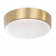 Russell Lighting FM7612/SG - Aylin - LED 3CCT 14 Flush Mount in Soft Gold with Arylic Lens