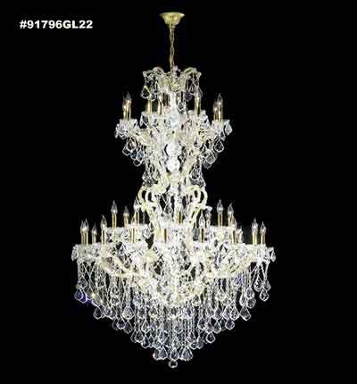 Maria Theresa 36 Arm Chandelier