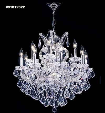 Maria Theresa 12 Arm Chandelier