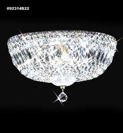 Prestige All Crystal Flush Mount