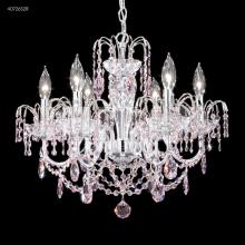 James R Moder 40726S2R - Regalia 6 Arm Chandelier