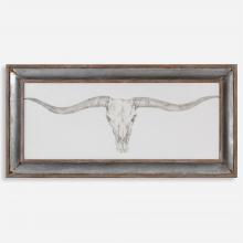 Uttermost 51106 - Western Skull Mount Print