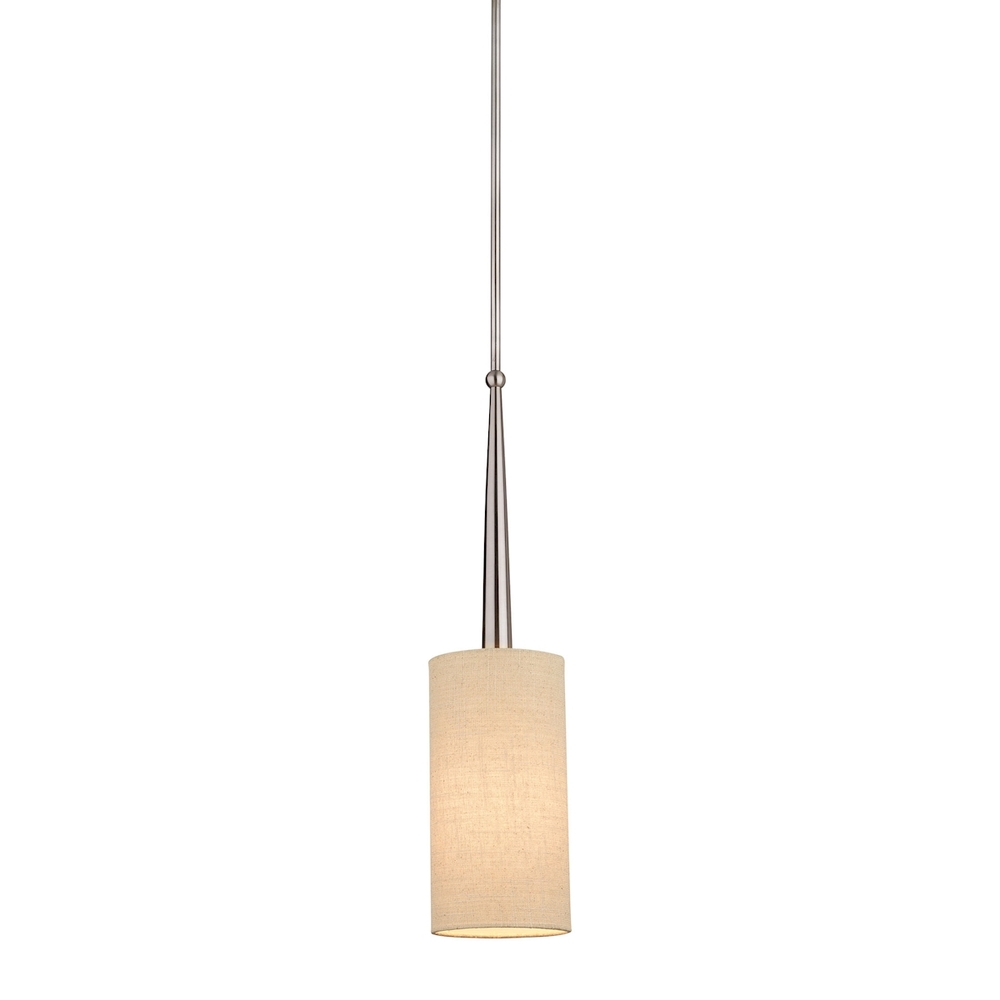 Allure 1-Light Pendant in Brushed Nickel