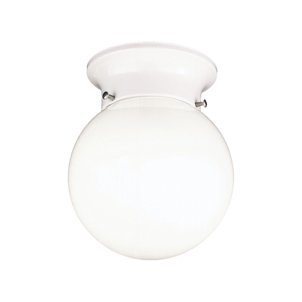 Thomas - Ceiling Essentials 6'' Wide 1-Light Flush Mount - White