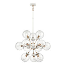 ELK Home 24440/12 - Boudreaux 25'' Wide 12-Light Chandelier - Matte White