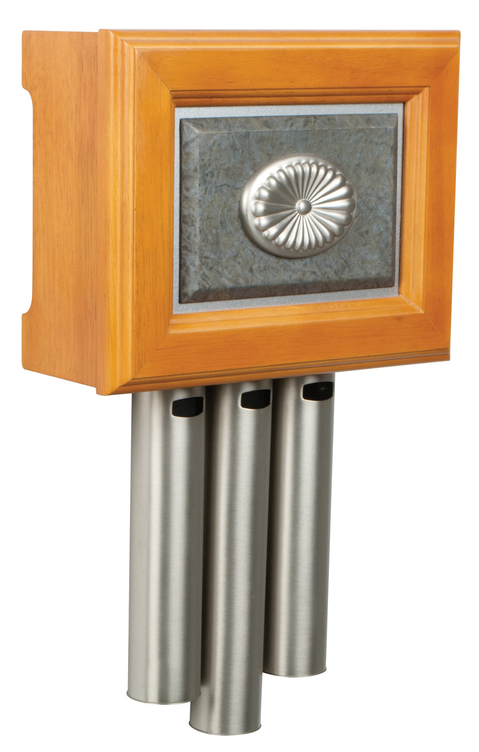 Westminster Decorative 3 Tube Short Chime in Pewter