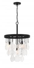 Craftmade P980FB4 - Vesi 4 Light Pendant in Flat Black