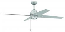 Craftmade MDE52PN4 - 52" Maddie in Painted Nickel w/ Brushed Nickel/Grey Walnut Blades