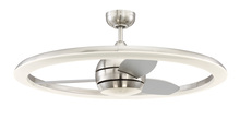 Craftmade ANI36BNK3 - 30" Anillo in Brushed Polished Nickel w/ Brushed Nickel Blades